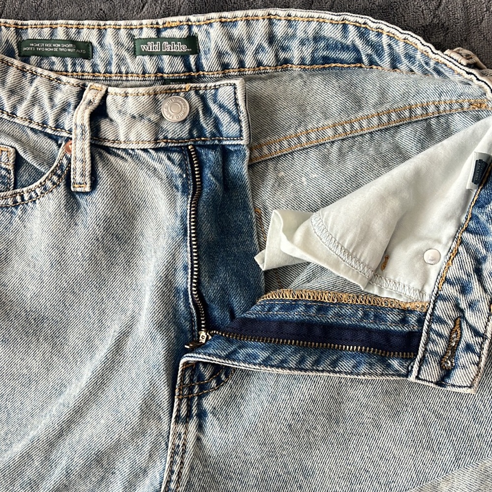 High Rise Mom Shorts - Picture 5 of 5